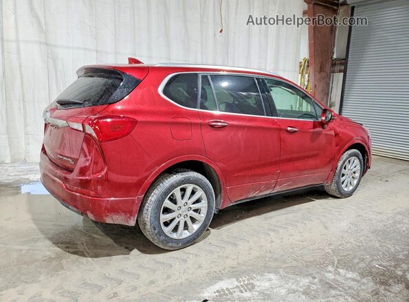 LRBFX2SA3KD121607 2019 BUICK ENVISION Красный Задняя правая четверть