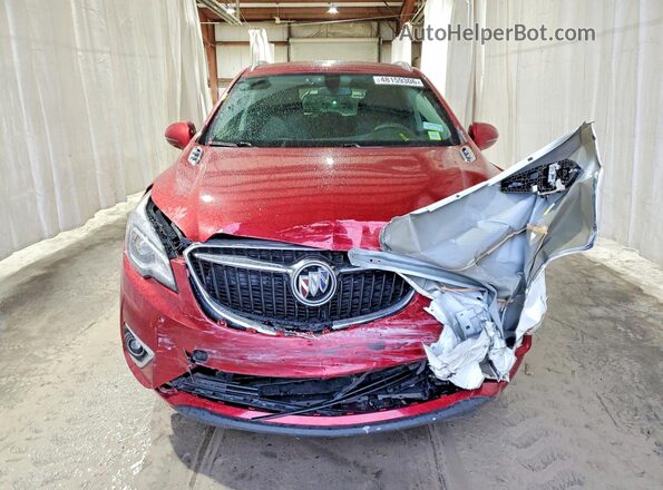 LRBFX2SA3KD121607 2019 BUICK ENVISION Красный Вид спереди