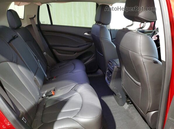 LRBFX2SA3KD121607 2019 BUICK ENVISION Красный Вид задней части салона