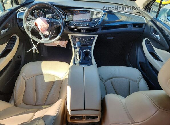 LRBFX2SA5JD002570 2018 BUICK ENVISION Silver Vista del salpicadero