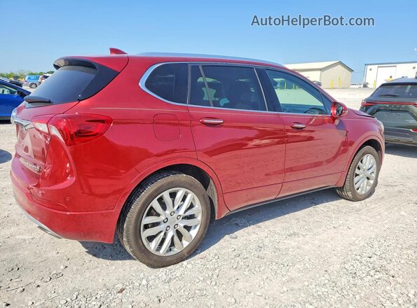 LRBFX3SX8KD019987 2019 BUICK ENVISION Красный Задняя правая четверть