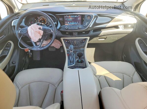 LRBFX3SX8KD019987 2019 BUICK ENVISION Красный Вид панели приборов