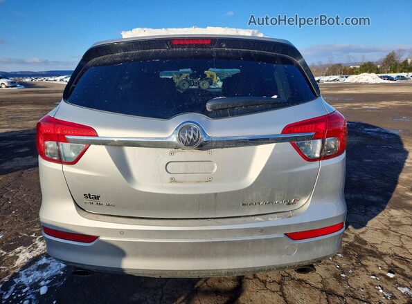LRBFX4SX8JD028452 2018 BUICK ENVISION Silver უკანა ხედი