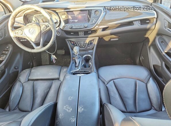 LRBFX4SX8JD028452 2018 BUICK ENVISION Silver წინა პანელის ხედი