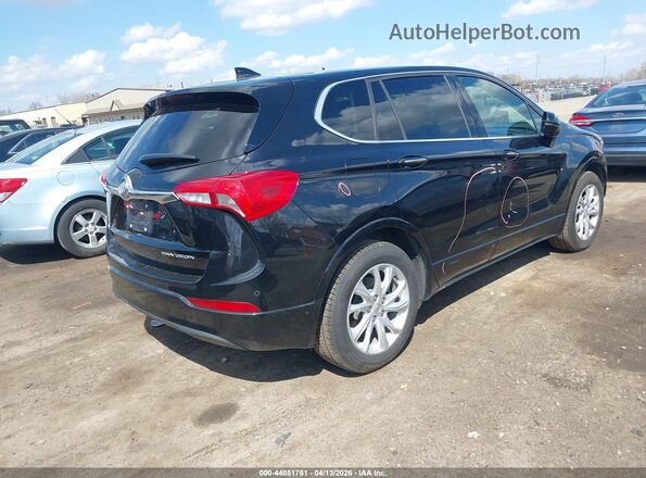 LRBFXBSA0KD061558 2019 BUICK ENVISION Black Tył prawy
