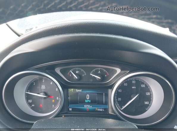LRBFXBSA0KD061558 2019 BUICK ENVISION Black Widok tylnych siedzeń