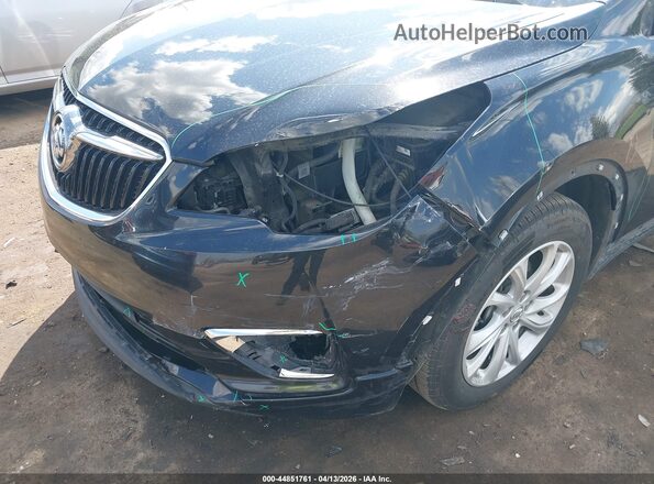 LRBFXBSA0KD061558 2019 BUICK ENVISION Black Widok z przodu
