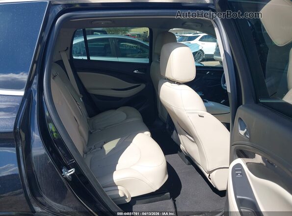 LRBFXBSA0KD061558 2019 BUICK ENVISION Black Widok naklejki z numerem VIN