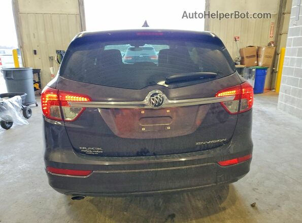 LRBFXBSA3JD008450 2018 BUICK ENVISION Purple უკანა ხედი