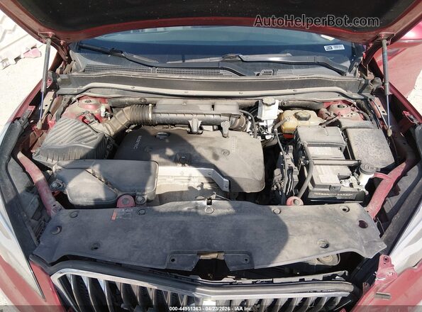 LRBFXBSA5HD095035 2017 BUICK ENVISION Red Вид ззаду