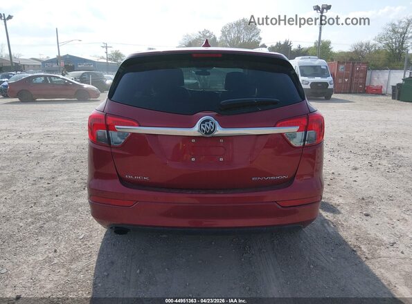 LRBFXBSA5HD095035 2017 BUICK ENVISION Red 