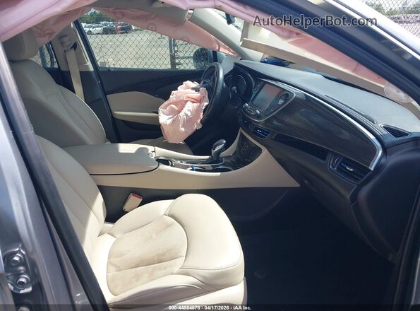LRBFXBSA5LD229955 2020 BUICK ENVISION Gray Front interior view