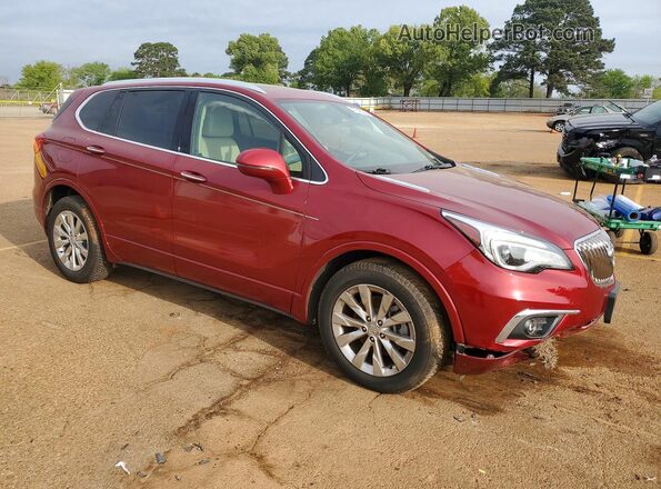 LRBFXBSA7HD054115 2017 BUICK ENVISION Red Przód prawy