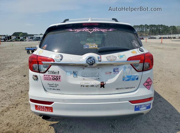 LRBFXBSA7HD163190 2017 BUICK ENVISION White Հետևի տեսք