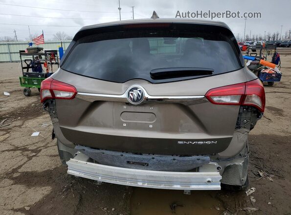 LRBFXBSA7KD023616 2019 BUICK ENVISION Tan Rear view