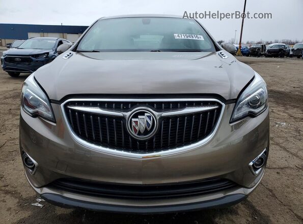 LRBFXBSA7KD023616 2019 BUICK ENVISION Tan Front view