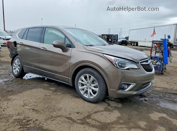 LRBFXBSA7KD023616 2019 BUICK ENVISION Tan Front right