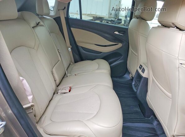LRBFXBSA7KD023616 2019 BUICK ENVISION Tan Rear interior view