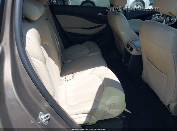LRBFXBSA9JD054624 2018 BUICK ENVISION Brown VIN sticker view