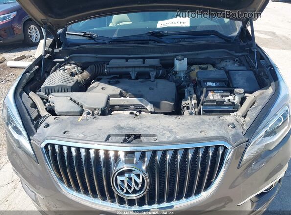 LRBFXBSA9JD054624 2018 BUICK ENVISION Brown Rear view