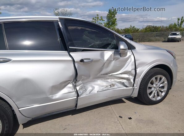 LRBFXBSAXHD197043 2017 BUICK ENVISION Silver Front view