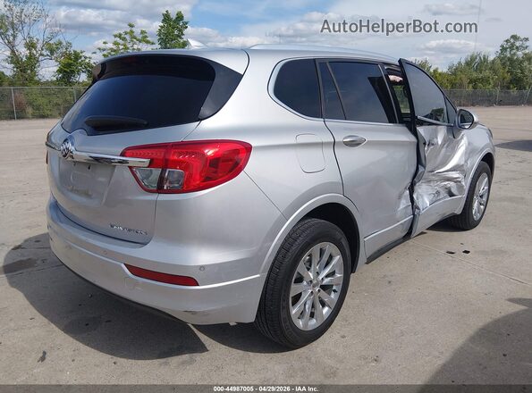 LRBFXBSAXHD197043 2017 BUICK ENVISION Silver Rear right