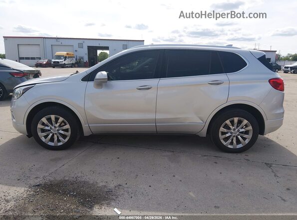 LRBFXBSAXHD197043 2017 BUICK ENVISION Silver 360 interior view