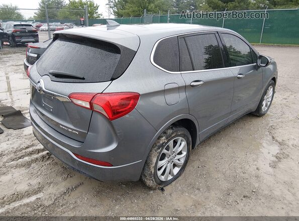 LRBFXBSAXKD121104 2019 BUICK ENVISION Gray უკანა მარჯვენა