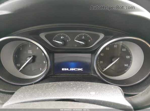 LRBFXBSAXKD121104 2019 BUICK ENVISION Gray უკანა სავარძლების ხედი