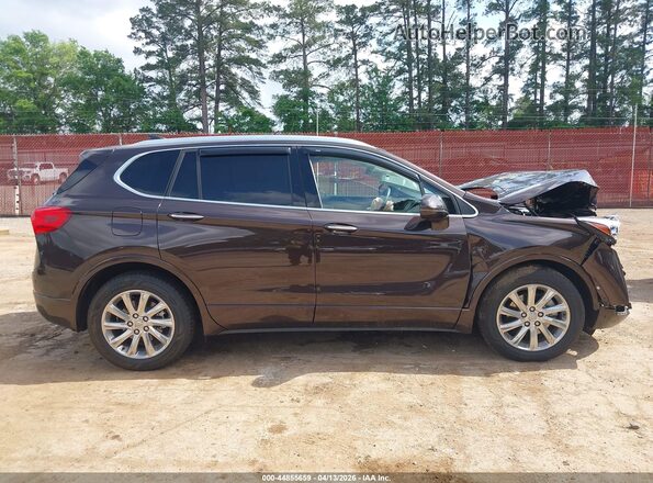 LRBFXCSA0LD124276 2020 BUICK ENVISION Brown Вид задньої частини салону
