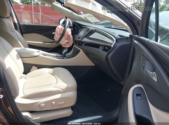 LRBFXCSA0LD124276 2020 BUICK ENVISION Brown Вид салону спереду
