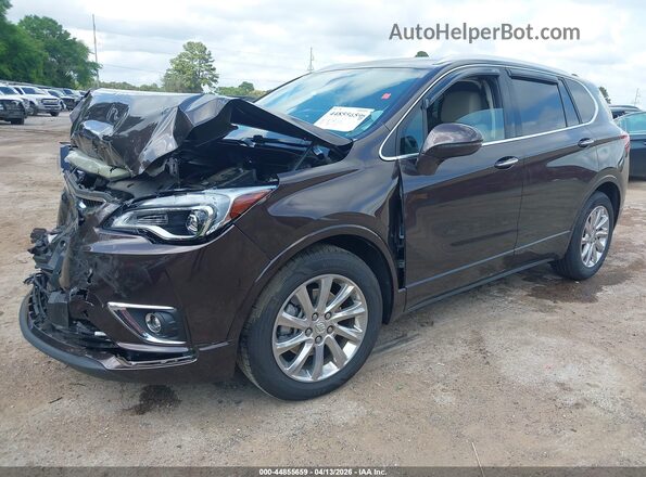 LRBFXCSA0LD124276 2020 BUICK ENVISION Brown Передня ліва чверть