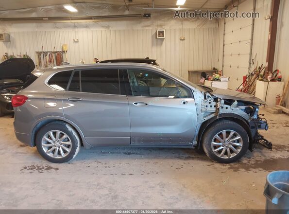 LRBFXCSA1KD025495 2019 BUICK ENVISION Gray Widok wnętrza z tyłu