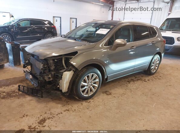 LRBFXCSA1KD025495 2019 BUICK ENVISION Gray Przód lewy