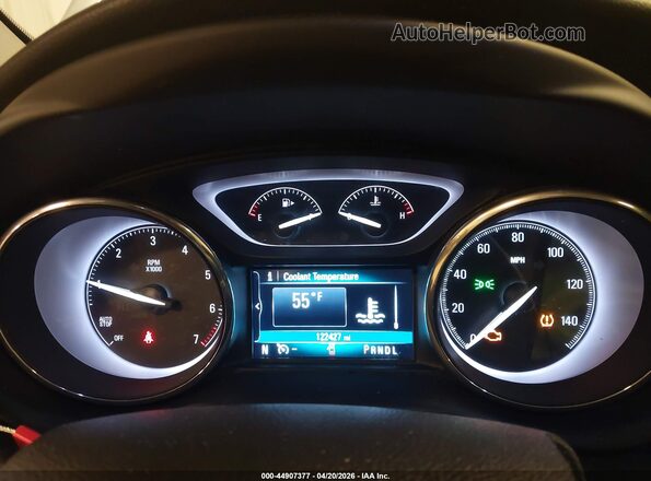 LRBFXCSA1KD025495 2019 BUICK ENVISION Gray Widok tylnych siedzeń