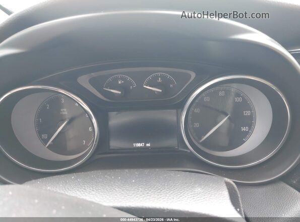 LRBFXCSA3KD038216 2019 BUICK ENVISION Gray Вид задніх сидінь