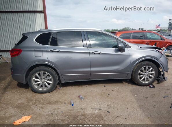 LRBFXCSA3KD038216 2019 BUICK ENVISION Gray Вид щитка приладів