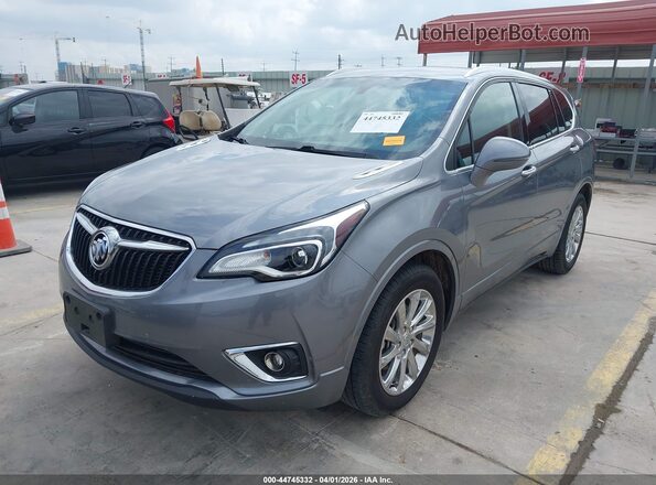 LRBFXCSA5LD139503 2020 BUICK ENVISION Gray Front left