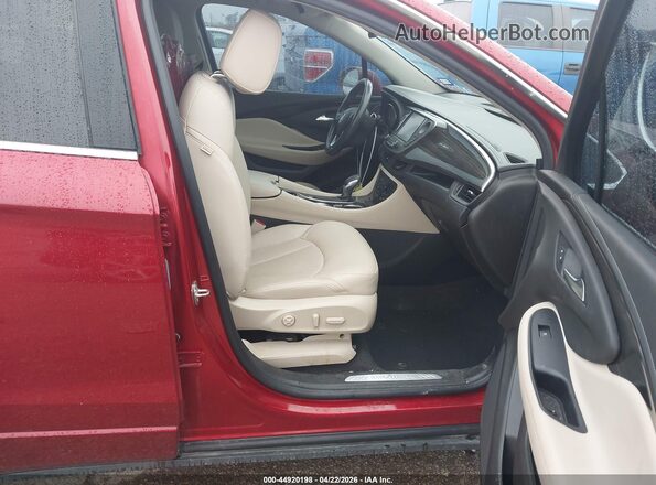 LRBFXCSA8KD006913 2019 BUICK ENVISION Red Vista interior delantera