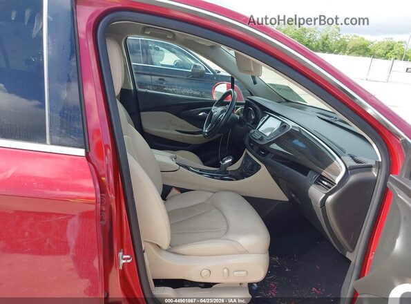 LRBFXCSA8LD115518 2020 BUICK ENVISION Red Вид салону спереду