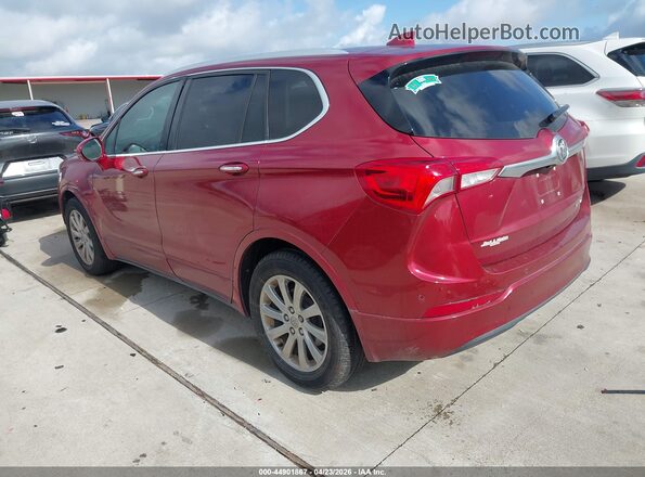 LRBFXCSA8LD115518 2020 BUICK ENVISION Red Задня ліва чверть