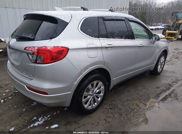 LRBFXDSA5HD066422 2017 BUICK ENVISION Silver Rear right