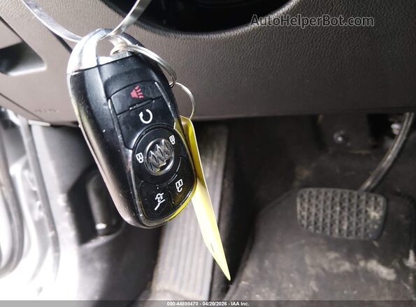 LRBFXDSA5HD066422 2017 BUICK ENVISION Silver Dashboard view