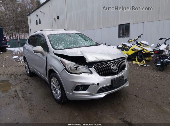 LRBFXDSA5HD066422 2017 BUICK ENVISION Silver Front view