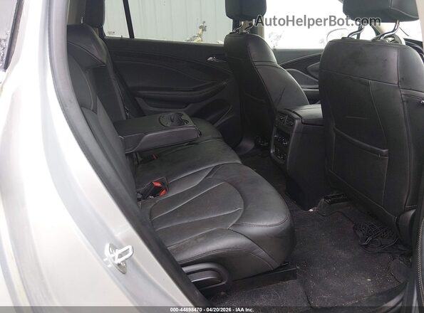 LRBFXDSA5HD066422 2017 BUICK ENVISION Silver VIN sticker view