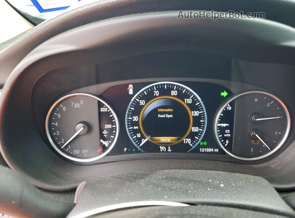 LRBFXESX4GD197432 2016 BUICK ENVISION White Vista del cuadro de instrumentos