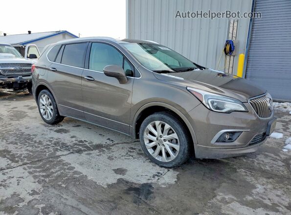 LRBFXESX7GD167339 2016 BUICK ENVISION Tan Delantero derecho