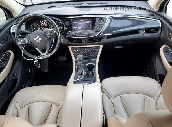 LRBFXESX7GD167339 2016 BUICK ENVISION Tan Vista del salpicadero