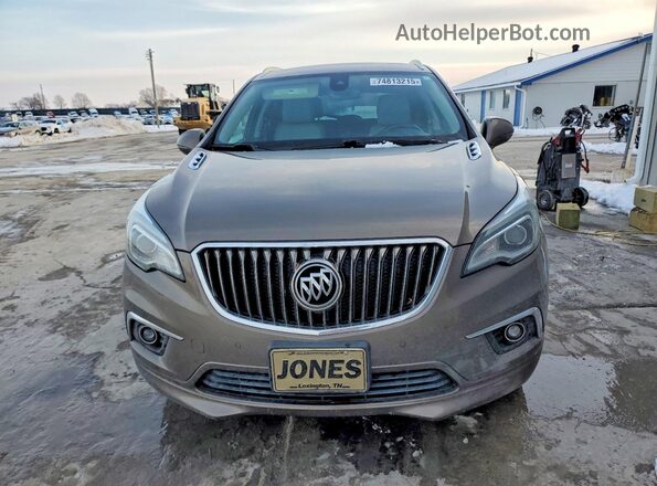 LRBFXESX7GD167339 2016 BUICK ENVISION Tan Vista frontal