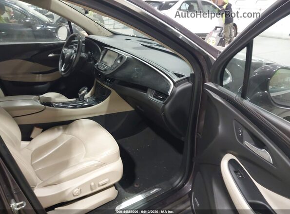 LRBFXESX9GD214094 2016 BUICK ENVISION Brown Front interior view